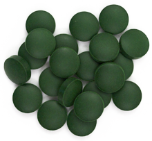 chlorella pills