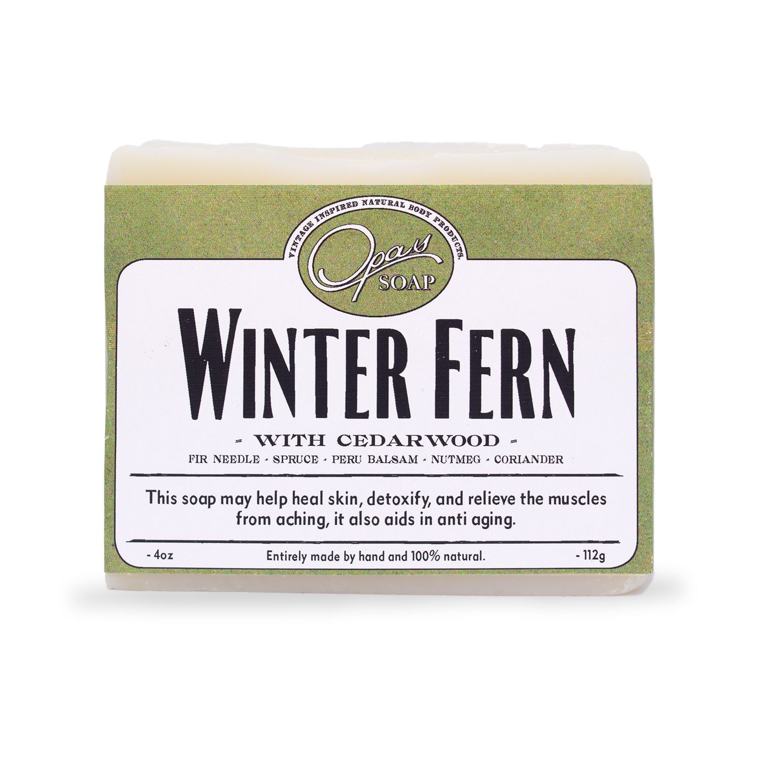 Winter Fern Soap